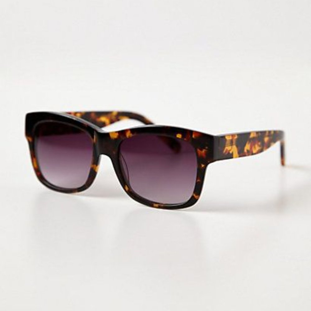 Anthropologie Sunglasses Frame Tortoiseshell with Brown Lenses